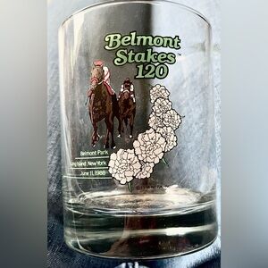 Commemorative 120th Belmont Stakes Glasses (2)